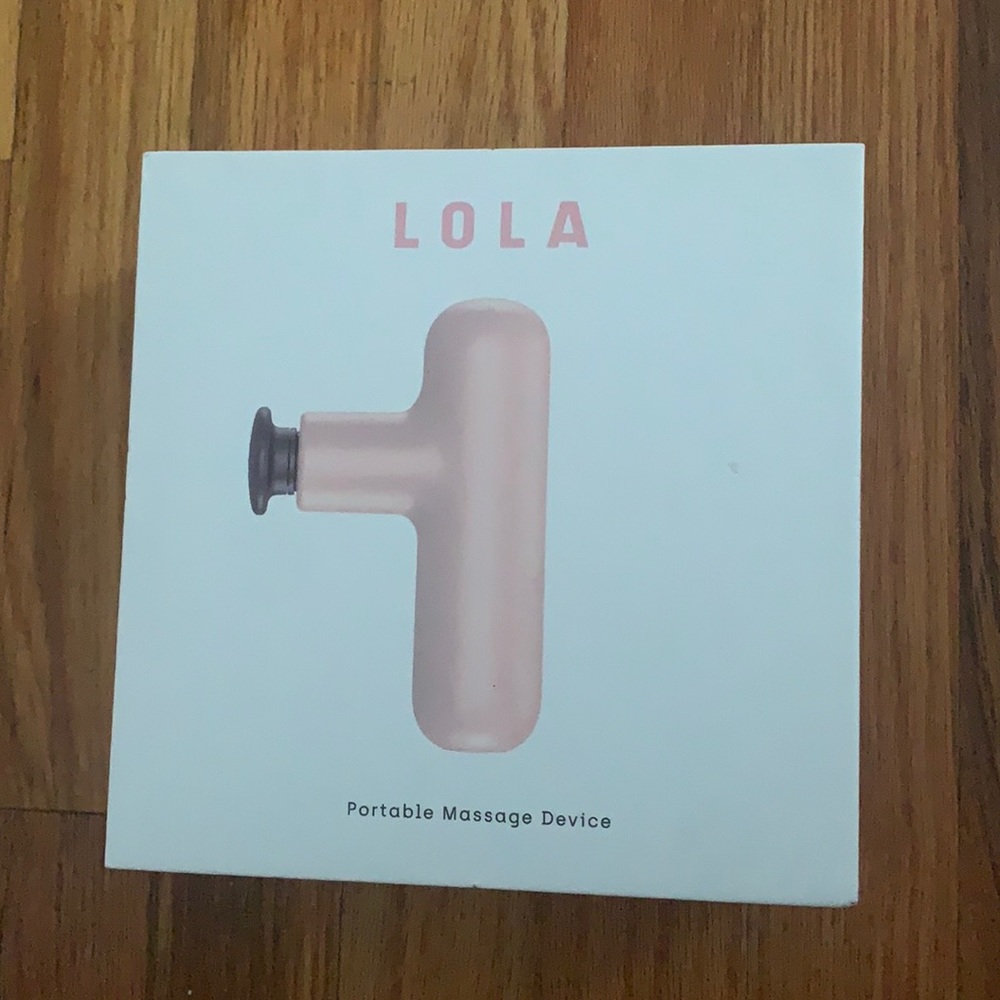 Lola portable massage device